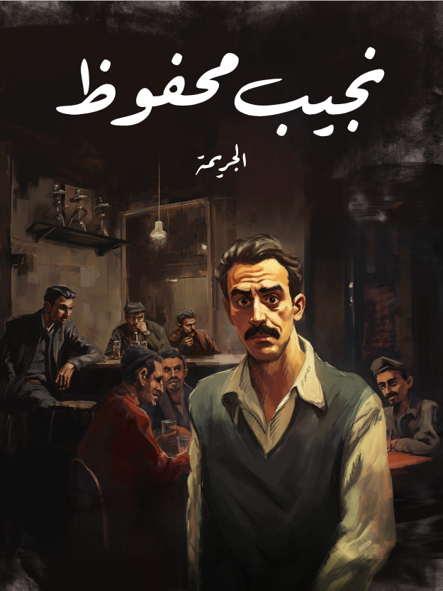 غلاف كتاب الجريمة بقلم نجيب محفوظ غلاف كتاب الجريمة بقلم نجيب محفوظ