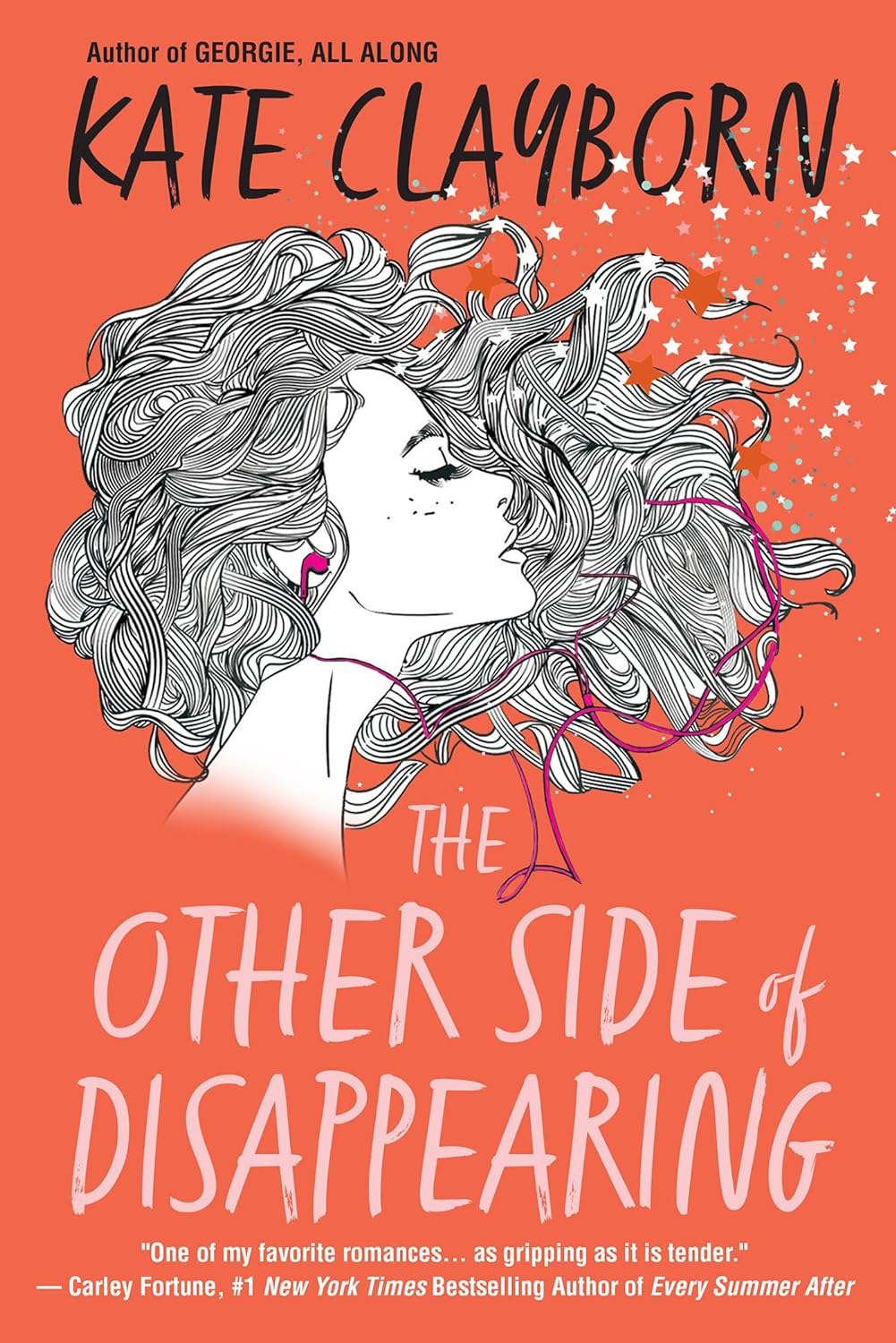 Book cover of The Other Side of Disappearing by Kate Clayborn Book cover of The Other Side of Disappearing by Kate Clayborn